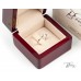 Блестящ Пръстен с Лабораторен Диамант 14К Бяло Злато  Bloom Jewellery